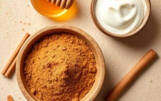 cinnamon powder for skin