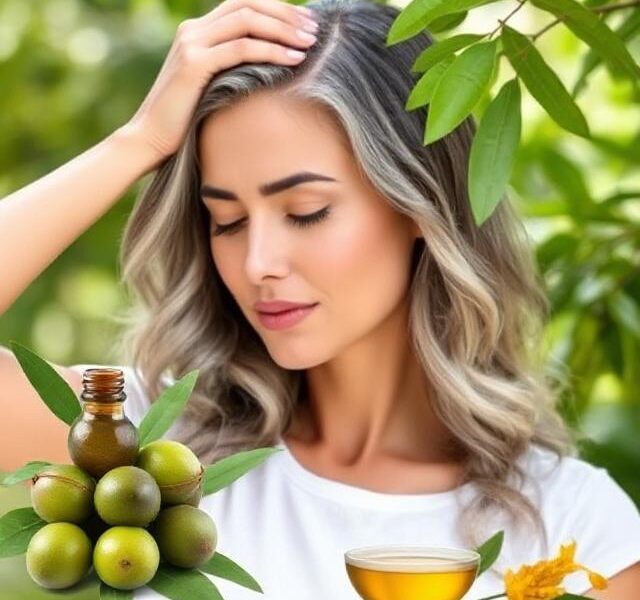grey hair